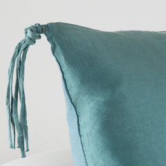 Taline Lumbar Pillow in Cenote from Bella Notte Linens