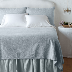 Vienna Deluxe Sham in Cloud from Bella Notte Linens