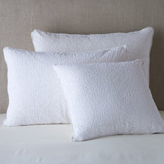 Vienna Deluxe Sham in White from Bella Notte Linens