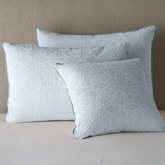 Vienna Shams from Bella Notte Linens in the color Cloud.