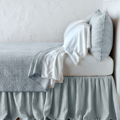 Vienna Shams from Bella Notte Linens in the color Cloud.